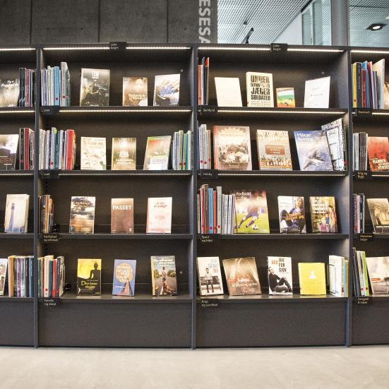 Letlæseområde i Dokk1.