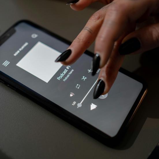 Telefon, podcast
