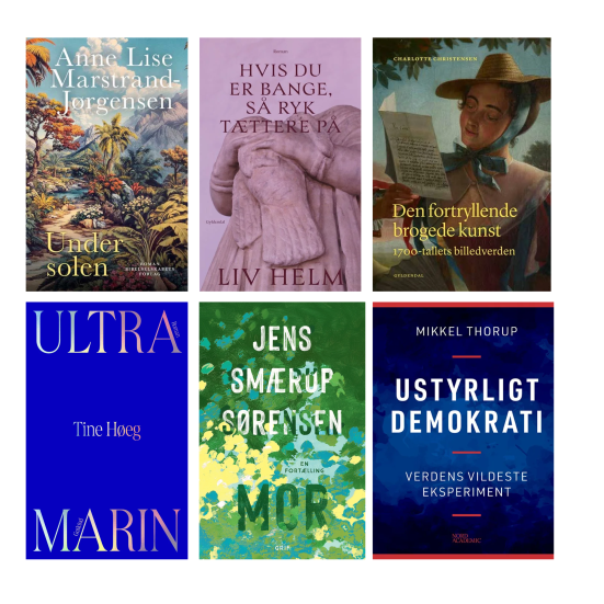 Bogforsider Godt anmeldte bøger