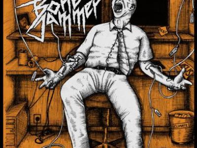 Coveret på en Bonejammer plade