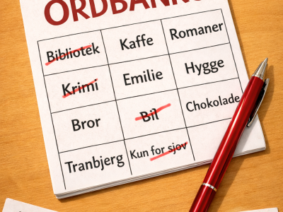 Ordbanko på Tranbjerg Bibliotek