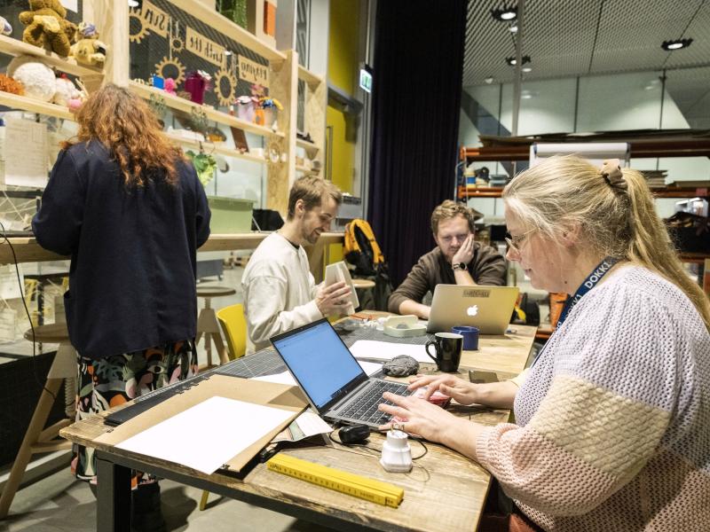 Makerspace i Dokk1.