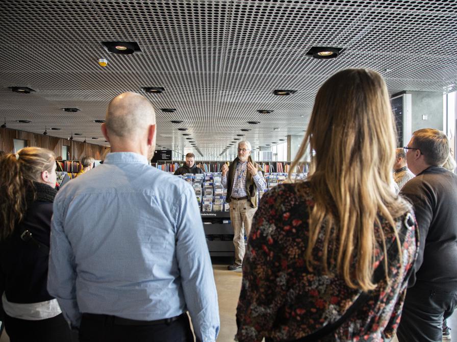 Rundvisning på Dokk1.