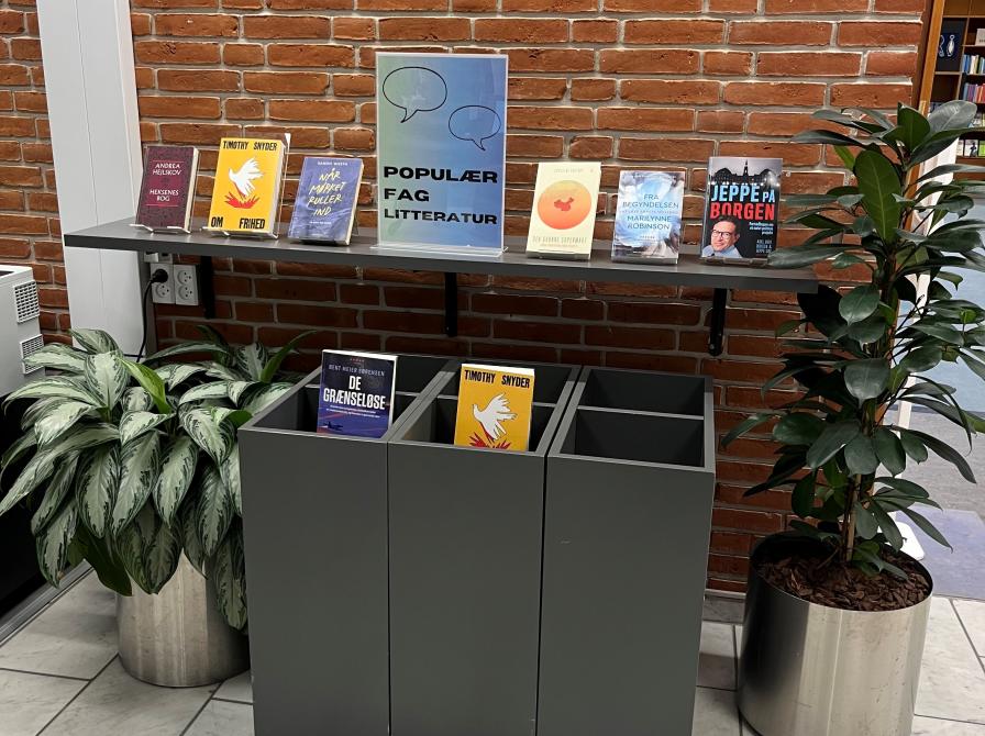 Populær faglitteratur på Åby bibliotek