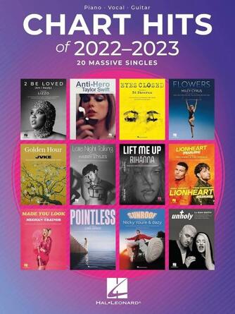 : Chart hits of 2022-2023 : piano, vocal, guitar (Piano, vocal, guitar)