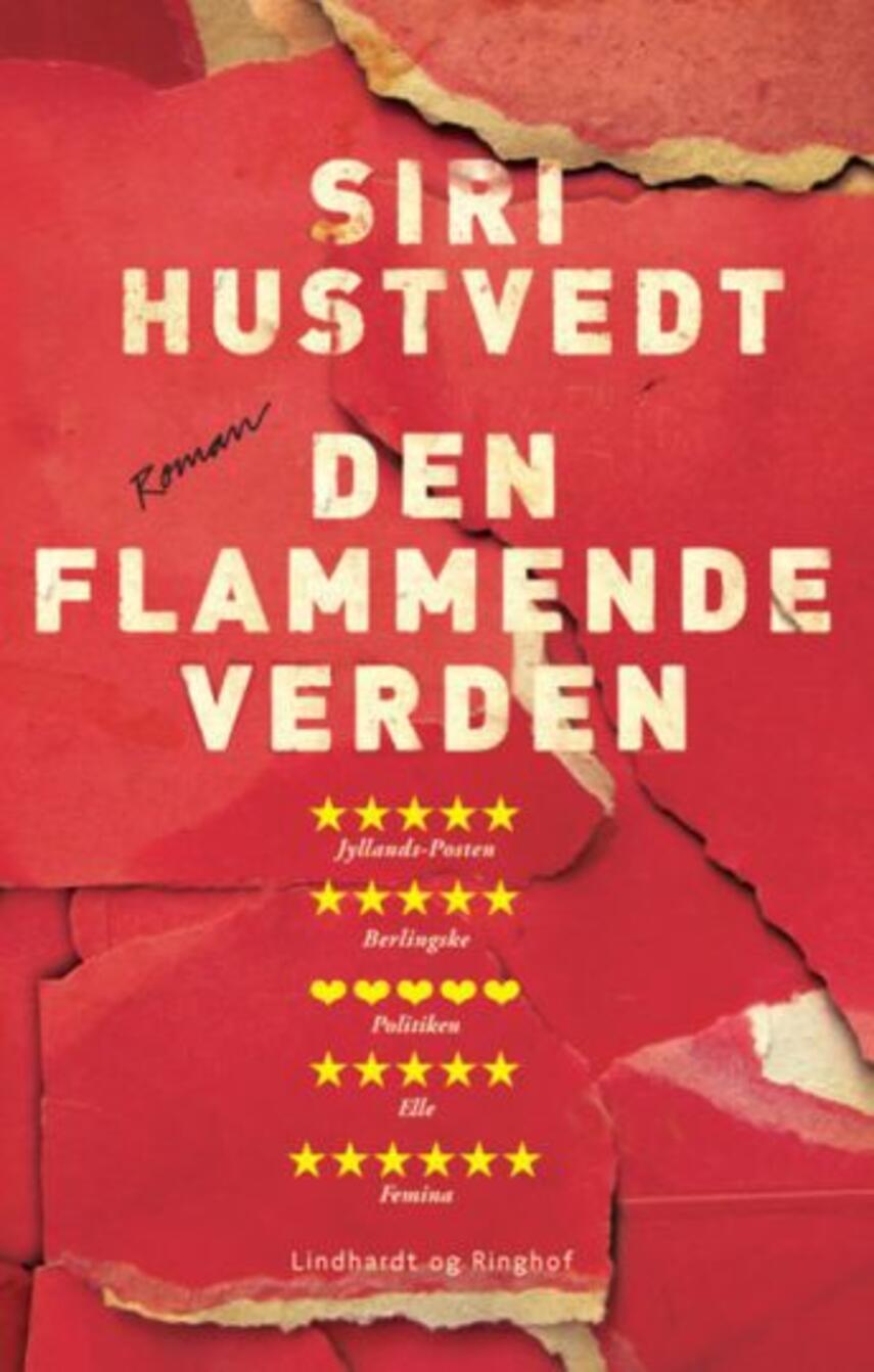 Siri Hustvedt: Den flammende verden : roman (40)("LÆSETASKE" - udlånes kun til Læsekredse) (Læsetaske)