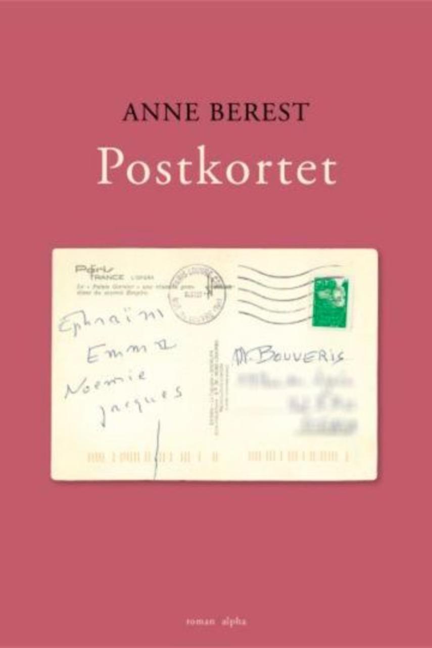 Anne Berest: Postkortet (198)("LÆSETASKE" - udlånes kun til Læsekredse) (Læsetaske)