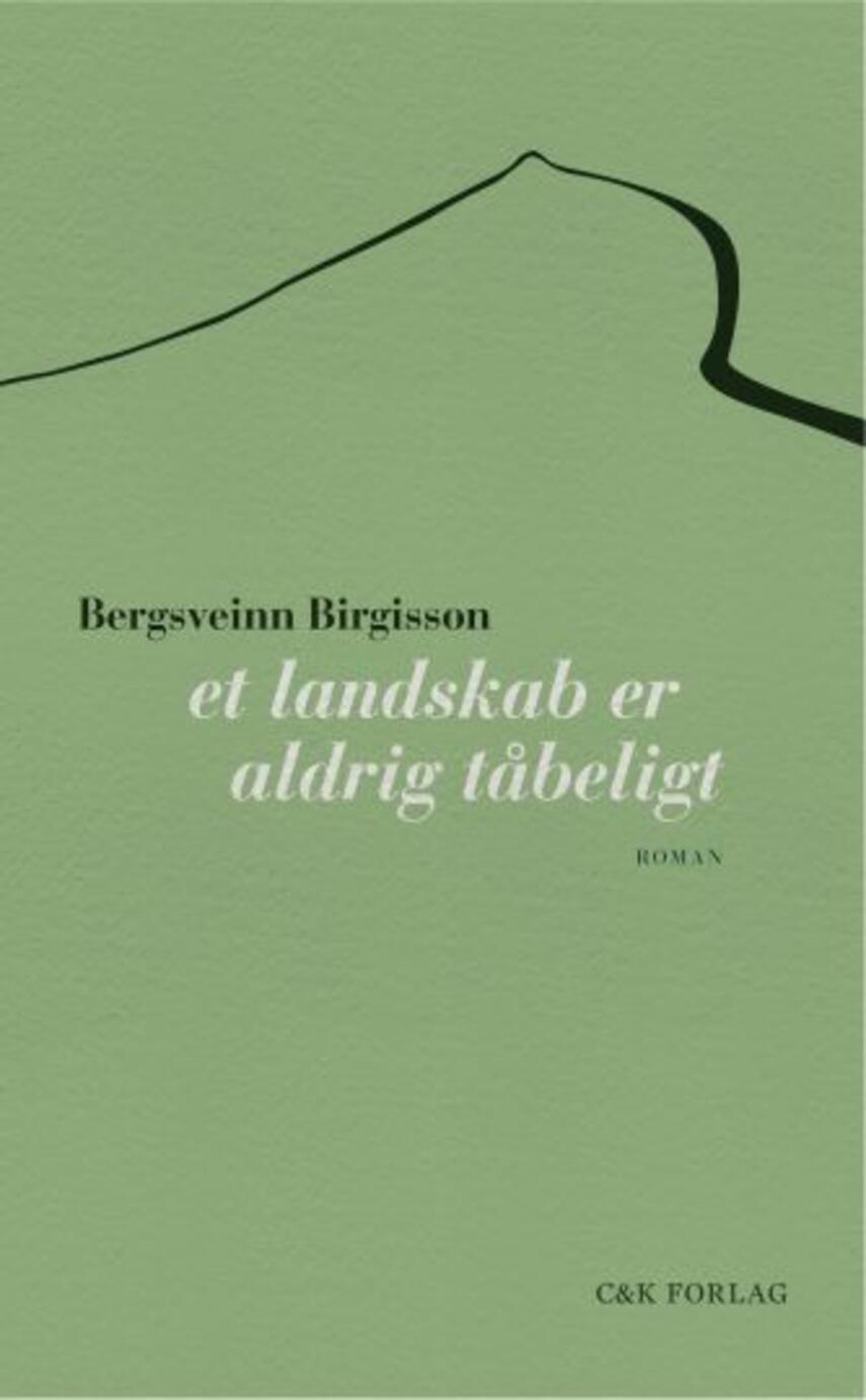 Bergsveinn Birgisson: Et landskab er aldrig tåbeligt : roman (60)("LÆSETASKE - udlånes kun til Læsekredse) (Læsetaske)