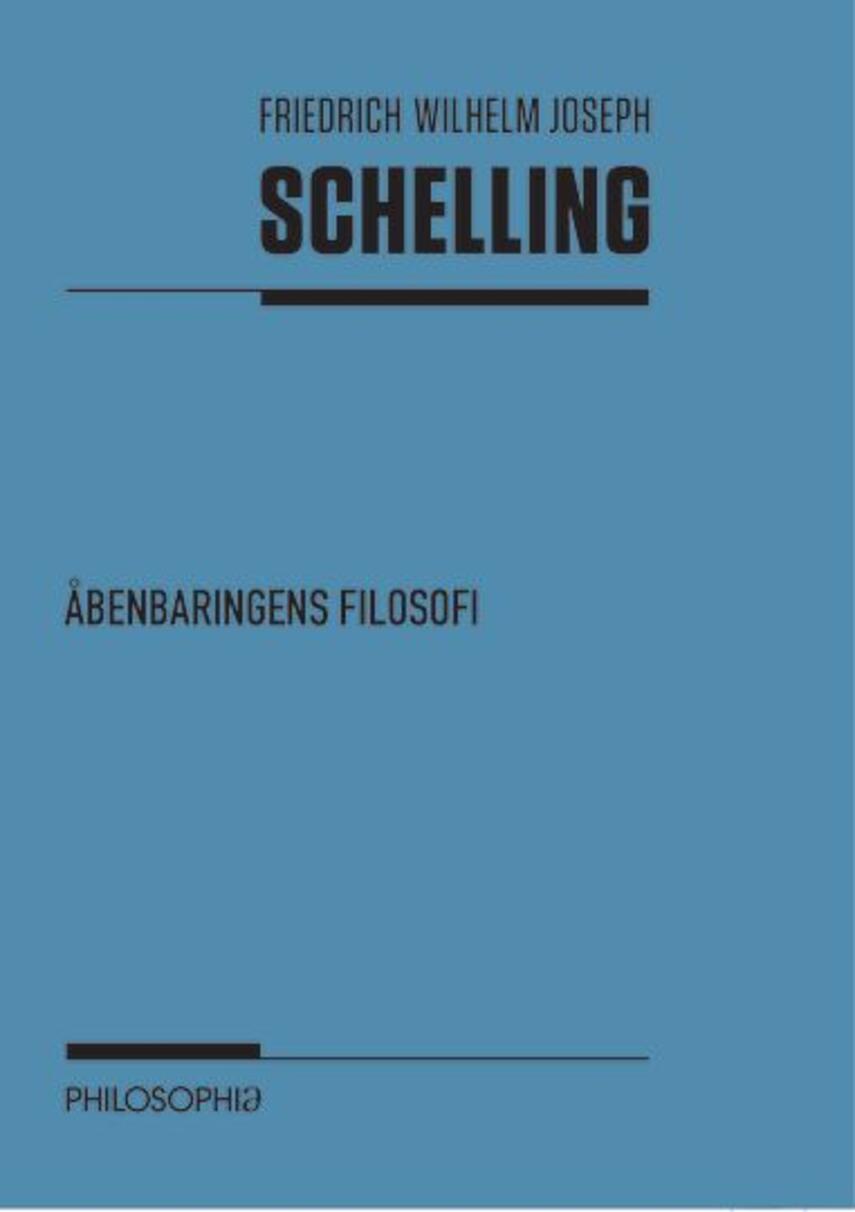 Friedrich Schelling: Åbenbaringens filosofi