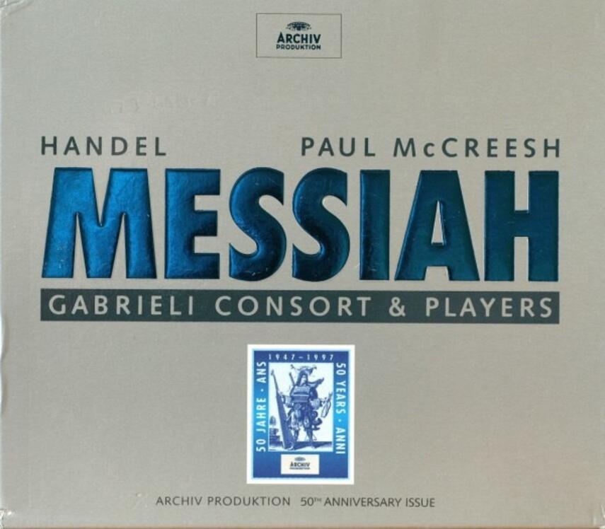 Georg Friedrich Händel: Messias, HWV 56 (McCreesh)