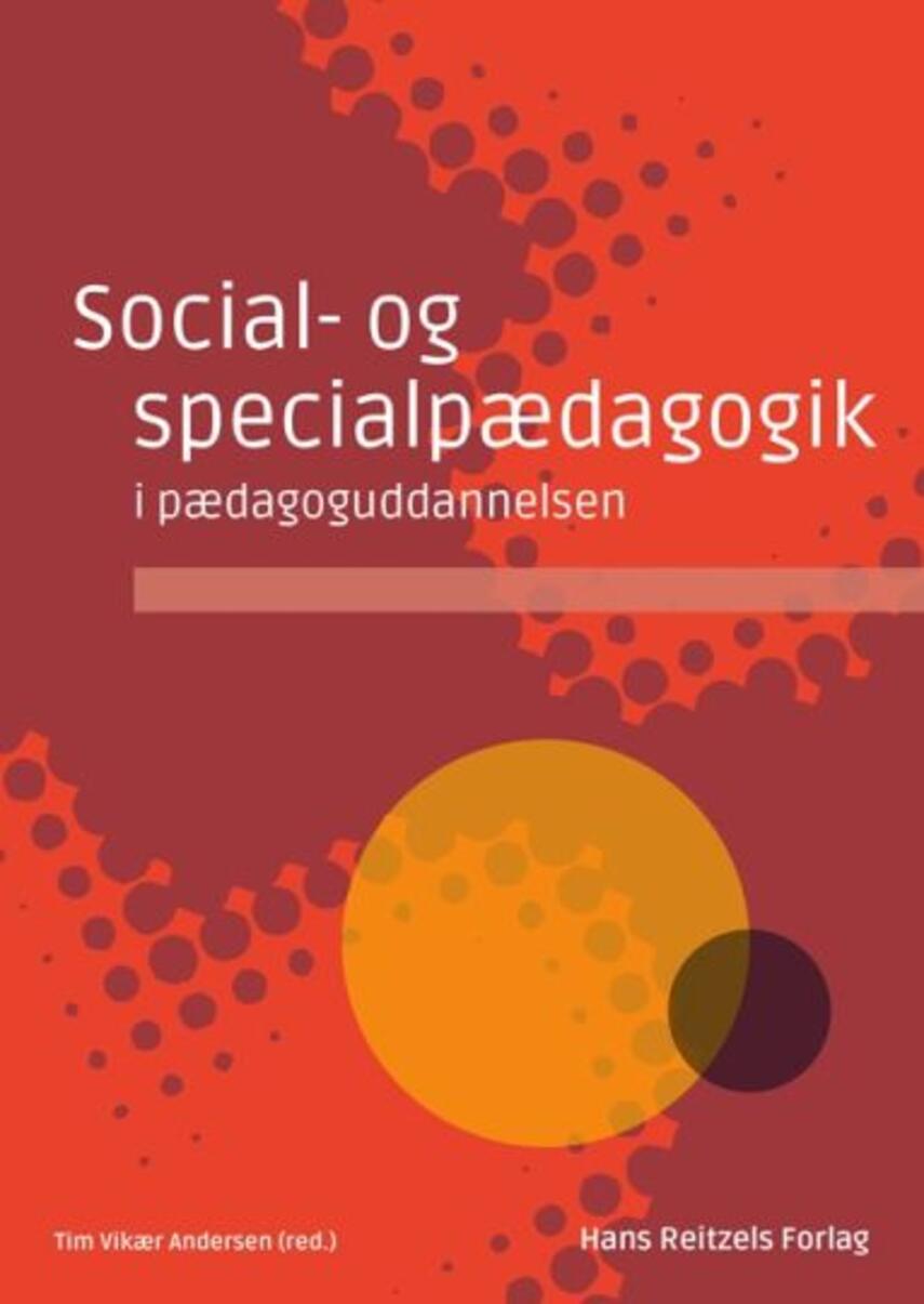 : Social- og specialpædagogik i pædagoguddannelsen