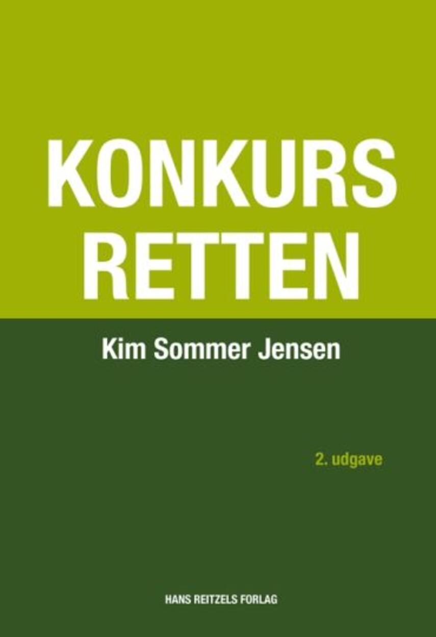 Kim Sommer Jensen: Konkursretten