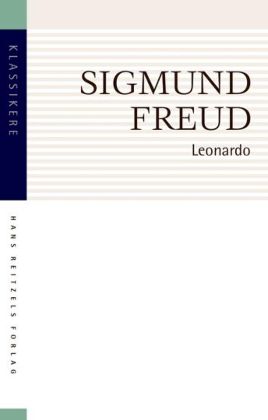 Sigmund Freud: Leonardo : en barndomserindring hos Leonardo da Vinci