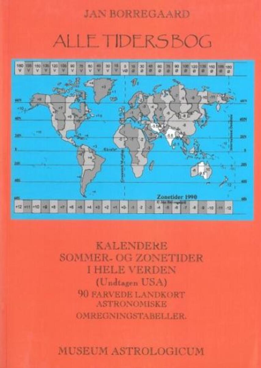 Jan Borregaard: Kalendere, sommer- og zonetider : samlede tabeller