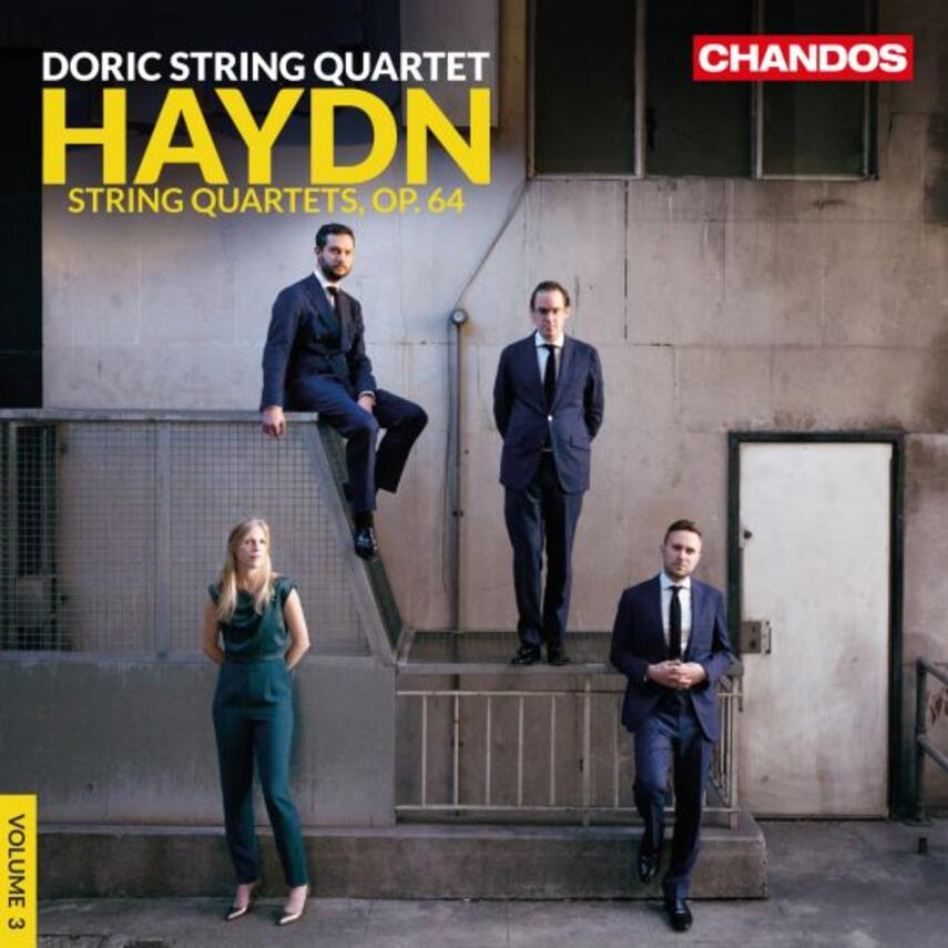 Joseph Haydn: Kvartetter for 2 violiner, viola og violoncel, opus 64 (Doric-Strygekvartetten)